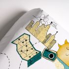 Alternate image 1 for JumpOff Jo - Fitted Crib Sheet, 100% Cotton Sheet for Standard Crib Mattresses 28 in. x 52 in. - Road Trip