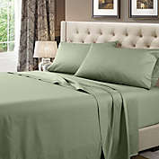 Egyptian Linens Solid 600 Thread Count Cotton Sheets Set