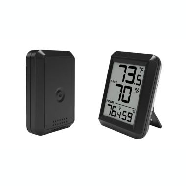 ILLUMISAFE LIGHTS Wireless Gun Safe Digital Hygrometer And Thermometer Temp And Humidity. View a larger version of this product image.