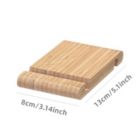 Alternate image 2 for Department Store Mobile Phone Stand- Creative Wooden Mobile Phone Bracket Gift For Birthdays, Valentines, Easter - Log Color