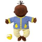 Alternate image 1 for Manhattan Toy Baby Stella Brown Doll 15&quot; Soft First Baby Doll