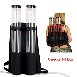Infinity Merch Beverage Dispenser Backpack 3+3 L Black