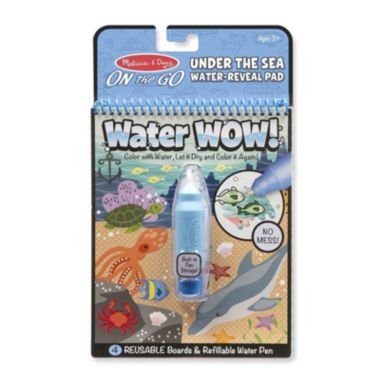 Melissa And Doug On The Go Water Wow Water Sea Reveal Pad. View a larger version of this product image.