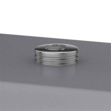 Swan Retro Bread Bin Grey. View a larger version of this product image.