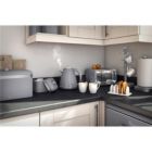 Alternate image 2 for Swan Retro Bread Bin Grey