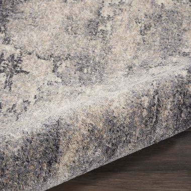 kathy ireland Home Moroccan Celebration Abstract Splash Area Rug Blue/Beige 9'3" x 12'9". View a larger version of this product image.