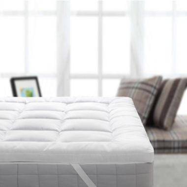 Egyptian Linens Royal 2-Inch Bamboo Rayon Filled Cotton Mattress Topper. View a larger version of this product image.