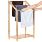 Alternate image 2 for ToiletTree Products Bamboo Towel Rack Holder for Bathrooms