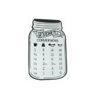 Alternate image 0 for Things2Die4 Rustic Vintage Look Measurement Conversion Chart Metal Wall Hanging for Cooking or Baking 16 Inches High