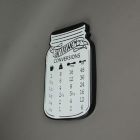 Alternate image 2 for Things2Die4 Rustic Vintage Look Measurement Conversion Chart Metal Wall Hanging for Cooking or Baking 16 Inches High