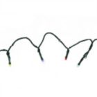Alternate image 1 for Product Works 15 Multi-Color Micro LED Christmas Lights - 5.7 ft Green Wire