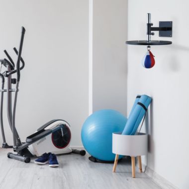 Soozier Speed Bag Platform, Wall Mounted Speedball for Boxing, MMA Workout Punching Bag Height Adjustable for Home Gym. View a larger version of this product image.