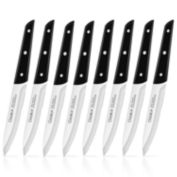 Goodmerchan Steak Knife, 8Pcs Steak Knife Set Stainless Steel Serrated Steak Knife Dinner