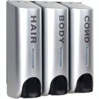 Alternate image 0 for Kitcheniva 3-Pieces Soap Dispenser Shower Gel Shampoo