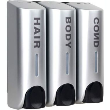 Kitcheniva 3-Pieces Soap Dispenser Shower Gel Shampoo. View a larger version of this product image.