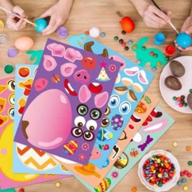 Department Store 24pcs DIY Craft Kit - Puzzle Party Game Stickers, Easter Ornaments and Holiday Decorations, Easter Basket Stuffers, Etc. View a larger version of this product image.