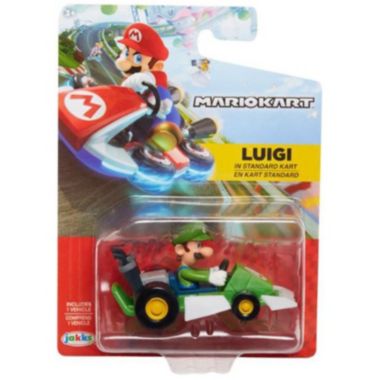 Super Mario Kart Luigi Standard Kart Figure. View a larger version of this product image.