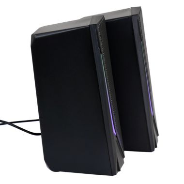 beFree Sound 2.0 Computer Gaming Speakers with LED RGB Lights. View a larger version of this product image.
