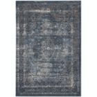 Alternate image 0 for kathy ireland Home Malta MAI01 Navy/White/Brown Indoor Area Rug - 5'3 x 7'7
