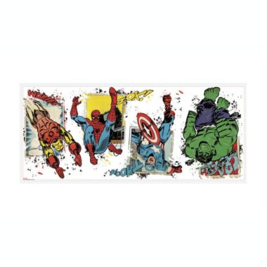 Roommates Decor Marvel Super Hero Burst Peel and Stick Giant Wall Decals. View a larger version of this product image.