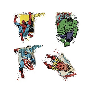 Roommates Decor Marvel Super Hero Burst Peel and Stick Giant Wall Decals. View a larger version of this product image.