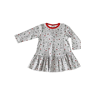 Pineapple Sunshine - Holiday Dalmatian Swing Dress Christmas / 18-24mo. View a larger version of this product image.