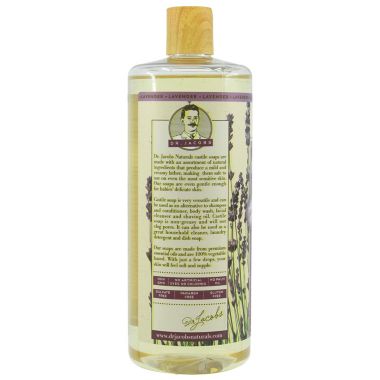 Dr Jacobs Naturals 32 Oz. 3 Pack Pure Castile Liquid Soap - Lavender. View a larger version of this product image.