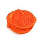 Alternate image 1 for Unique Bargains 1 Piece Orange Foldable Pop Up Laundry Basket, Mesh Bag Dirty Clothes Storage Laundry Basket Organizer for Home, College, Saloon, Beauty Saloon, Camp Apartment Dwellers or etc