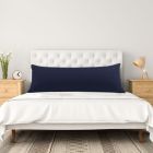 Alternate image 2 for PiccoCasa Brushed Microfiber Body Pillow Covers, 1800 Series Cool and Breathable Silky Soft Body Pillowcase, 20"X60" Navy Blue 1 Piece