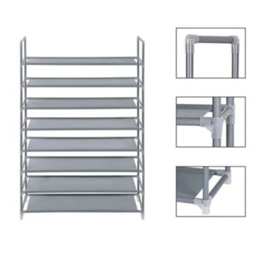 Inq Boutique 100cm Ultra Large Capacity 8 Layers Non-woven Fabrics & Steel Shoe Rack RT. View a larger version of this product image.