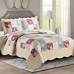 Egyptian Linens Tania Westlife Fashions Antique Floral Bedspread Set