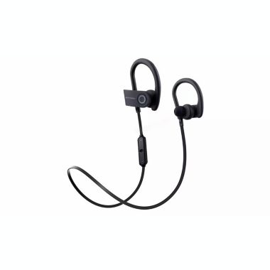 Link Bluetooth Earbuds Stereo Sports Wireless Sweatproof Headphones with Microphone TWS - Black. View a larger version of this product image.