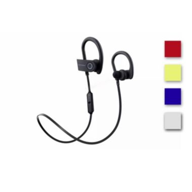 Link Bluetooth Earbuds Stereo Sports Wireless Sweatproof Headphones with Microphone TWS - Black. View a larger version of this product image.