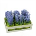Alternate image 0 for Gallerie II Pack of 6 Lavender Artificial Plants in Crate Spring Tabletop Decor 9.5"
