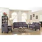Alternate image 1 for Yeah Depot Zapata Sofa in Gray Linen YJ