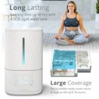 Alternate image 3 for Miko Ultrasonic Humidifier with Cool and Warm Mist in White