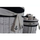 Alternate image 3 for Old Modern Handicrafts Decorative Oval Willow Storage Baskets Bear Design - Set of 4