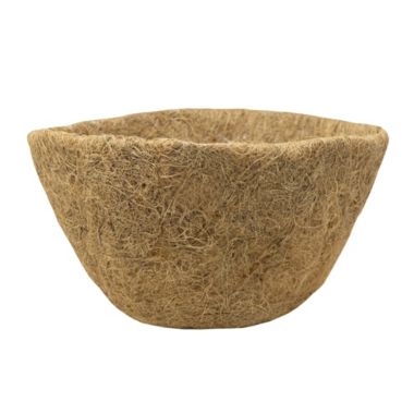 Gardener Select Round Coconut Coir Coco Liner for Planters and Baskets, 12". View a larger version of this product image.