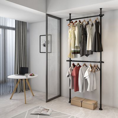 Kitcheniva Garment Rack Clothes Storage Hanger Organizer