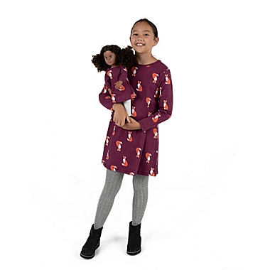 Leveret Girls and Doll Cotton Dress Fox. View a larger version of this product image.