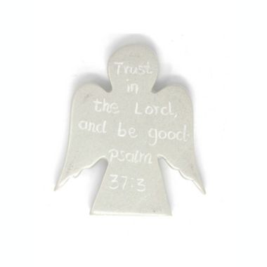 Global Crafts Set of 2 Angel Devotional Tokens with Psalm Inscriptions. View a larger version of this product image.