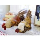 Alternate image 0 for Melrose Decorative Hen/Rooster Shelf Sitter (Set Of 2) 11"L, 16"L Polyresin/Metal