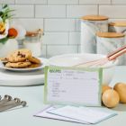 Alternate image 1 for Juvale Double-Sided 4 x 6 Recipe Cards for Cooking and Kitchen, Watercolor Design (60 Pack)