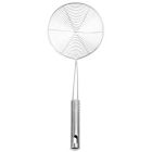 Alternate image 0 for Unique Bargains Stainless Steel Mesh Strainer, Ladle Spider Skimmer Colander Fry Cooking Spoon Noodle Basket Kitchen Utensil, 6.7" Dia, Professional Oil Spider Strainer with Non-slip Handle for Draining & Frying