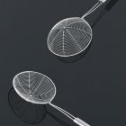Alternate image 2 for Unique Bargains Stainless Steel Mesh Strainer, Ladle Spider Skimmer Colander Fry Cooking Spoon Noodle Basket Kitchen Utensil, 6.7" Dia, Professional Oil Spider Strainer with Non-slip Handle for Draining & Frying