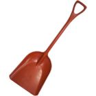 Alternate image 0 for Bully Tools One Piece Poly Scoop/Shovel with D-Grip, Terra, 42inch