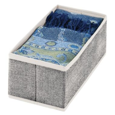 mDesign Soft Fabric Dresser Drawer and Closet Storage Organizer, 4 Pack. View a larger version of this product image.