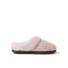 Alternate image 2 for Dearfoams Womens Claire Cable Knit Chenille Clog
