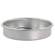 Oster Baker&#39;s Glee 9 Inch Aluminum Round Cake Pan in Silver