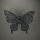 Alternate image 3 for Things2Die4 Set of 2 Multicolor Metal Butterfly Wall Decor Outdoor Indoor Hanging Sculptures